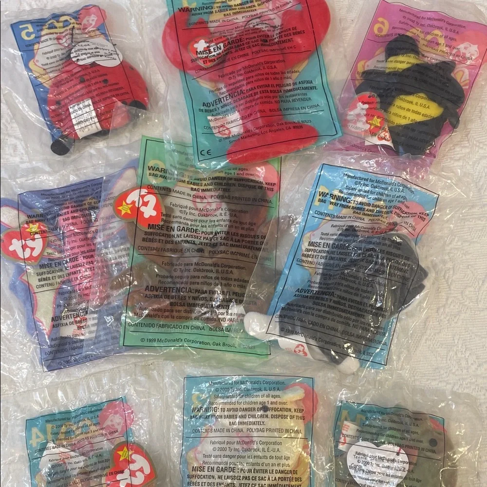 Ty Teenie Beanie Babies brand new in their original packages